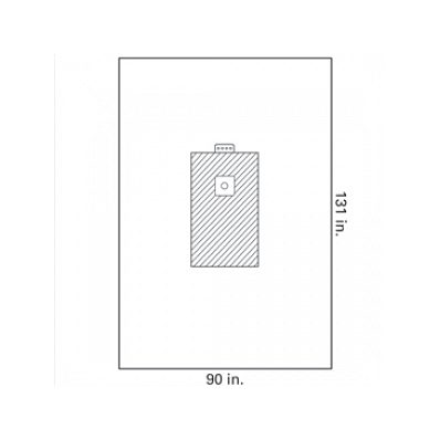 Drape, Univ, Extremity, 90x124, Fen, Sterile