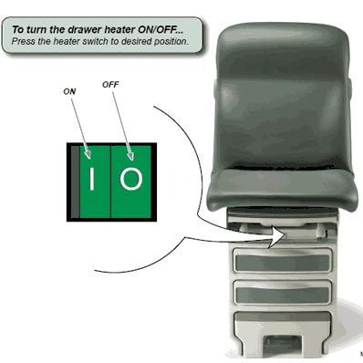 Drawer Heater Switch with Harness (Ea/1) by