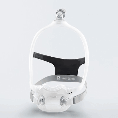 DreamWear Full Face Mask with Medium Wide Cushion and Small Frame