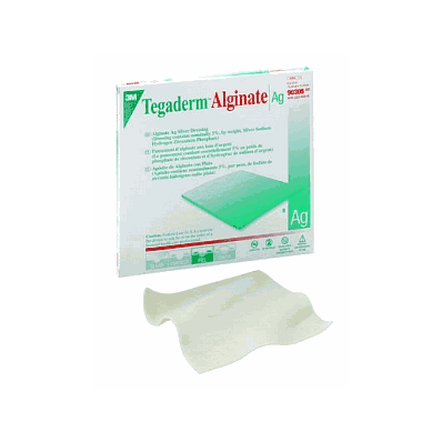 Dressing, Alginate Ag Silver, Tegaderm, 2x2 -