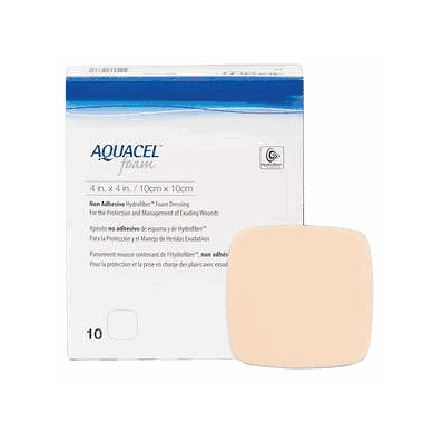 Dressing, Aquacel Foam, Non-adhesive, 6"X6" -