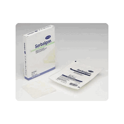 Dressing, Calcium Alginate, Sorbalgon 2x2 - M