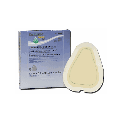 Dressing, Duoderm, Signal, Scr, 8.3" X 8.7" -