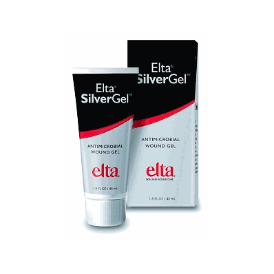 Dressing, Elta, Silvergel, 4x4 - Medline