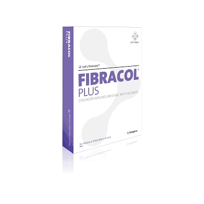 Dressing, Fibracol Plus, 4inx4.375in - Medlin