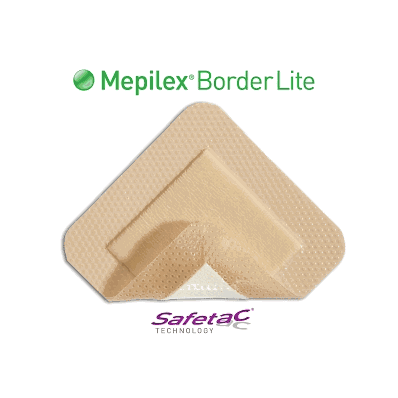 Dressing, Foam, Mepilex, Border-lite, 2"X5" -