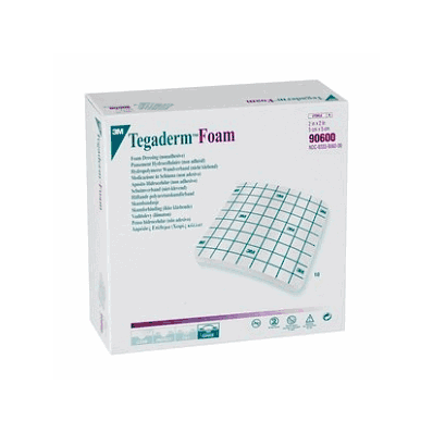 Dressing, Foam, Tegaderm, Non-adh 2" X - Medl