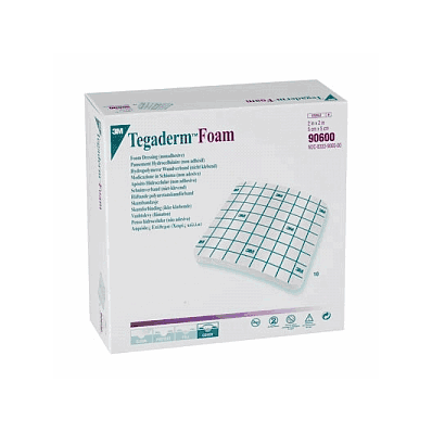 Dressing, Foam, Tegaderm, Non-adh, 2"X2" - Me