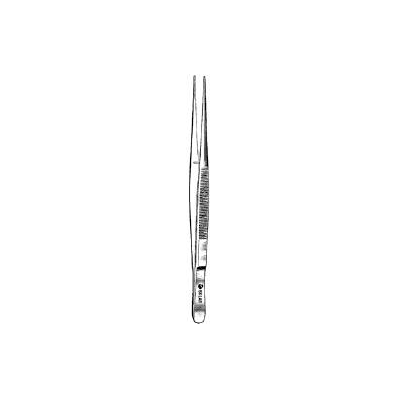 Dressing Forceps Potts-smith Tweezer Type Str