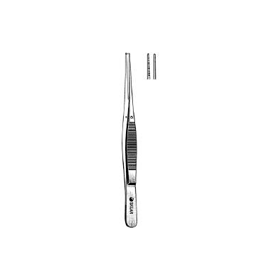 Dressing Forceps Semken Tweezer Type Straight