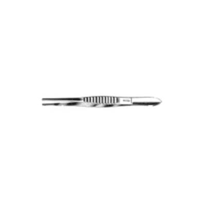 Dressing Forceps Tweezer Type Straight 4-1/2