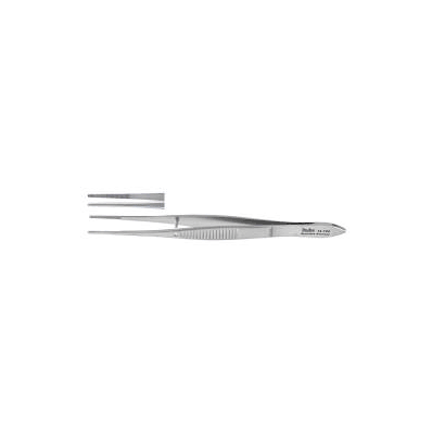 Dressing Forceps Tweezer Type Straight 4 Inch