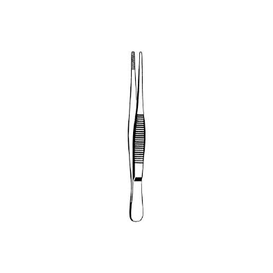 Dressing Forceps Tweezer Type Straight 8 Inch