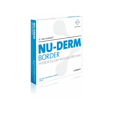 Dressing, Hydrocolloid, Nu-derm, 4" X 4" - Me
