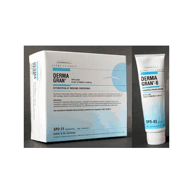 Dressing, Hydrophilic, Dermagran, 4"X4" - Med