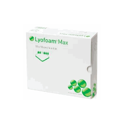 Dressing, Lyofoam Max Fm Poly 8x8" (10/Bx ) -