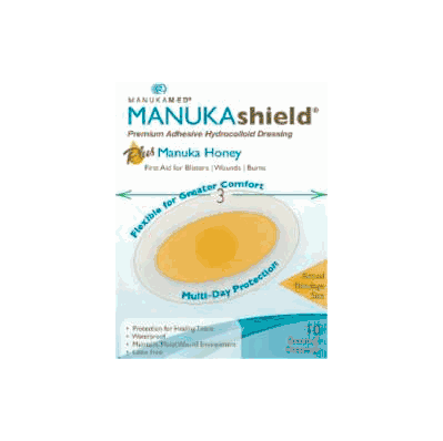 Dressing, Manuka Shield (10/Bx 10bx/Cs) - -