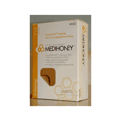 Dressing Medihoney Hydrocolloid 2 X 2 - Medli