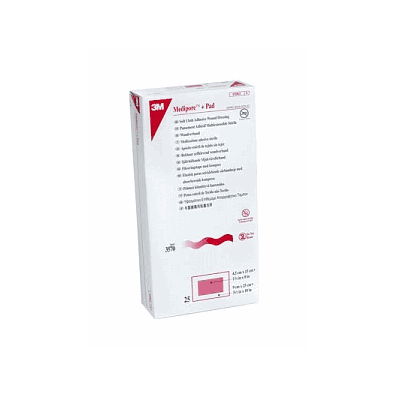 Dressing, Medipore+Pad Soft Adh, 2-3/ - Medli