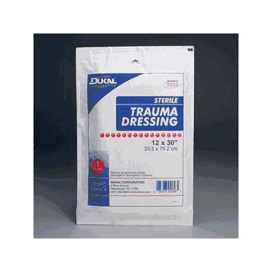 Dressing, Multi-trauma, 12"X30" - Medline