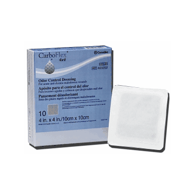 Dressing, Odor-control, Carboflex, 4"X4" - Me