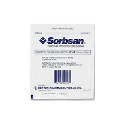 Dressing, Sorbsan 2"X2" (10/Bx)62794-0092-04