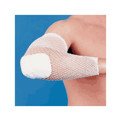 Dressing, Stretchnet, Finger, Size 1, Lf