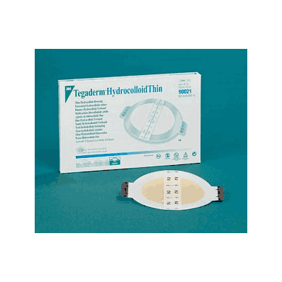 Dressing, Tegaderm Thin, Oval 4"X 4.75" - Med