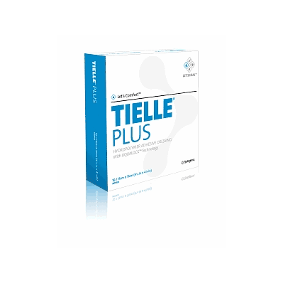 Dressing, Tielle+, Adh, 4.25inx4.25in - Medli