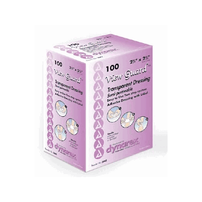 Dressing, Trnsparnt, 4"X4 3/4", Sterile - Med