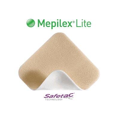 Dressing, Wound, Mepilex-lite, 6"X6" - Medlin