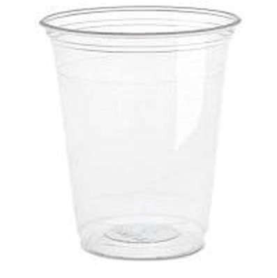Drinking Cup 16 oz. Without Graduations, Clear, 50/sleeve, 20 sleeves/cs (1000/cs)