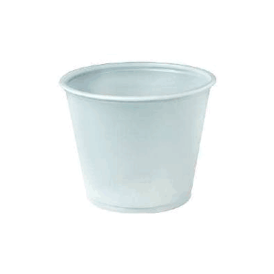 Drinking Cup 5.5 Oz. Cold Translucent Plastic