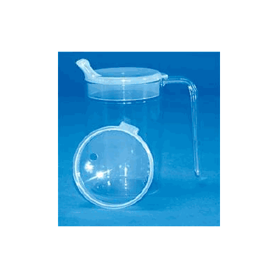 Drinking Mug 8 Oz. Clear - Mug, Clear W/Sngl