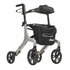 Drive 10277GY-S AeroWalk Ultra-Lite Rollator, Standard, Gray, 20" Seat Height, Recommended User Height 5'2"-5'8", sold as Each<br><br><font color="red"><b>BACK TO THE PRODUCT TABLE, <a href="https://www.aaawholesalecompany.com/devilbiss-ambulatory-equipment-mobility-aerowalk-ultra-lite-rollators.html">CLICK HERE</a></b></font>
