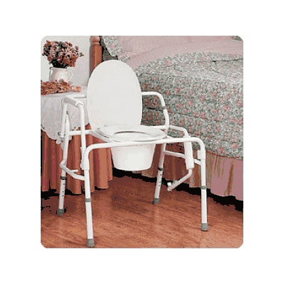 Drop-arm Commode By Patterson Medical - Drop