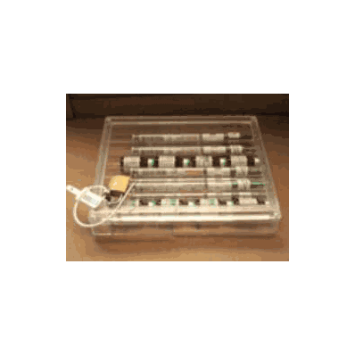 Drug Vial Storage Box, 7" x 6.25" x 1", 6 Drawers