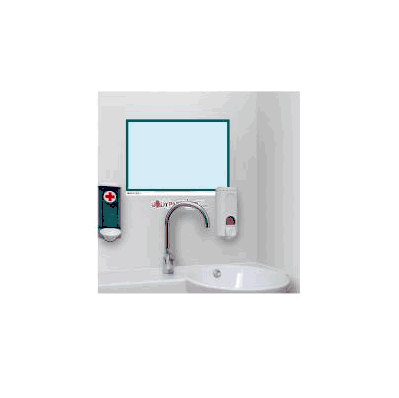 Dry Erase Board Small 16 X 24 Inch Blue - Boa