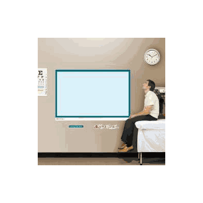 Dry Erase Board X-large 49.5 X 79 Inch Blue -