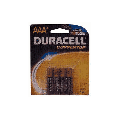 Duracell Coppertop Alkaline Battery AaA - Ba