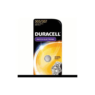 Duracell Silver Oxide Battery 303/357 1.5 V