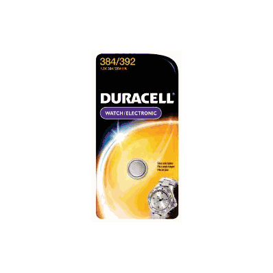 Duracell Silver Oxide Battery 384 / 392 1.5