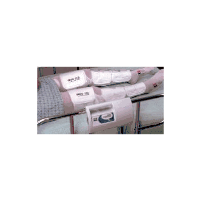 DVT Compression Therapy Garment, Medium, with 3 Chamber Knee Length