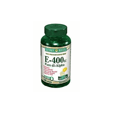 E-400 Iu Pure Dl-alpha Supplement 400 Iu Soft