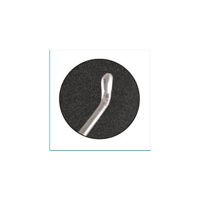 Ear Curette, 2.5 mm Concave Tip Bent