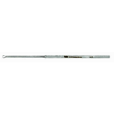 Ear Curette, 6.5", Size 1 Small Tip