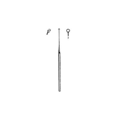Ear Curette Merit Single-ended Size 3 Angled
