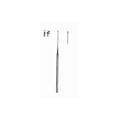 Ear Curette Single-ended Size 0 Straight, Sha