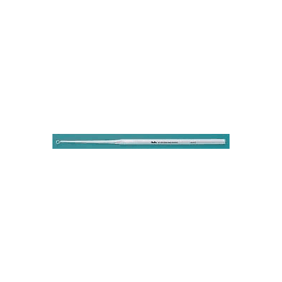 Ear Curette Single-ended Size 1 Angled, Blunt