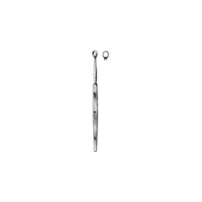 Ear Curette Single-ended Size 2 Straight, Loo